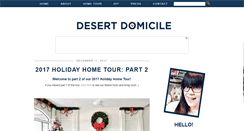 Desktop Screenshot of desertdomicile.com